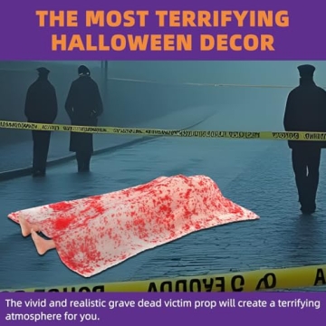 Kendane Grave Dead Victim Prop for Halloween Decor