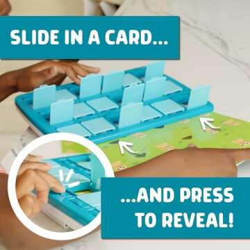 Chuckle & Roar - Matching + Match & More - Family Fun Puzzling and Gaming - On The Go Travel Fun - Great for Preschoolers - Ages 3 and Up