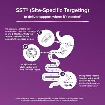 FDgard Gut Health Supplement, Indigestion, Nausea & Bloating, Upset Stomach, 36 Capsules (Packaging May Vary)