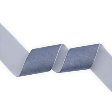 XMRIBBON Dusty Blue Velvet Ribbon 2 Inch by 10 Yards Spool