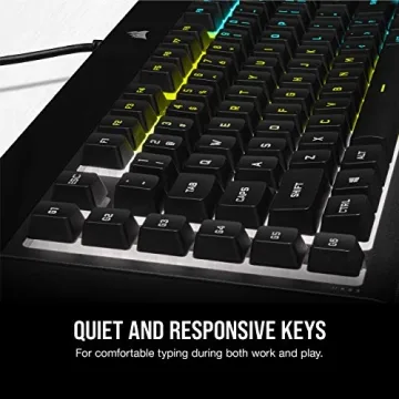 CORSAIR K55 RGB PRO Gaming Keyboard with Dynamic Lighting