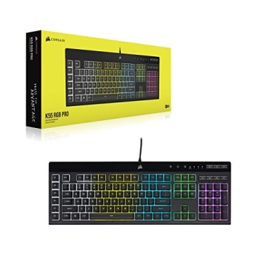 CORSAIR K55 RGB PRO Gaming Keyboard with Dynamic Lighting