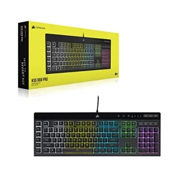 CORSAIR K55 RGB PRO Gaming Keyboard with Dynamic Lighting