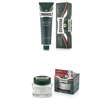 Proraso Refreshing Shaving Cream & Pre-Shave Cream for Men