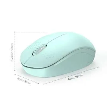 Seenda Wireless Mouse - Quiet 2.4G Portable Mice