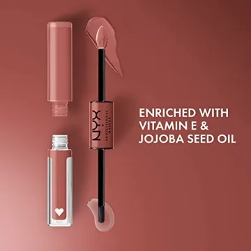 NYX Shine Loud Long-Lasting Liquid Lipstick with Clear Gloss | Magic Maker