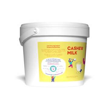 Cashew Milk Unsweetened Plain Concentrate by JOI - 60 Quarts - Vegan, Kosher, Shelf Stable, Keto-Fri...