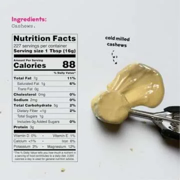 Cashew Milk Unsweetened Plain Concentrate by JOI - 60 Quarts - Vegan, Kosher, Shelf Stable, Keto-Friendly, Dairy Free, & Fat Free Milk - Almond Milk Powder Substitute, Coffee & Plant Milk Creamer