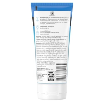Hydrating Neutrogena Hydro Boost Daily Facial Cleanser 5 oz