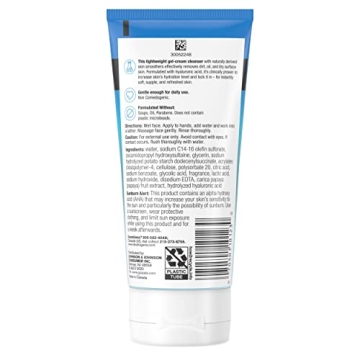 Hydrating Neutrogena Hydro Boost Daily Facial Cleanser 5 oz