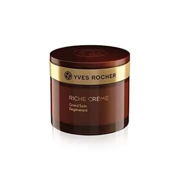 Yves Rocher Face Moisturizer Riche Crème Aging and Mature Skin, Day & Night Cream with precious oil...
