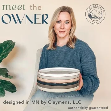 Mora Ceramic Dinner Plates Set of 6 - Durable and Stylish