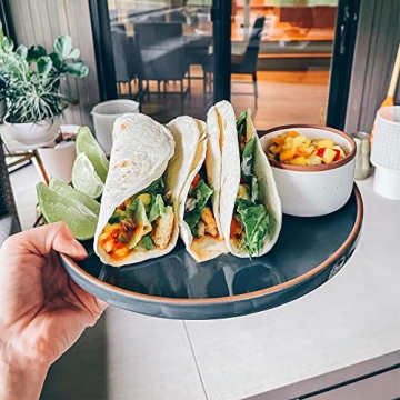 Mora Ceramic Dinner Plates Set of 6 - Durable and Stylish