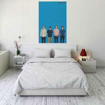 Weezer Blue Poster - Officially Licensed - 24" x 36"