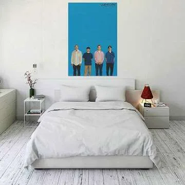 Weezer Blue Poster - Officially Licensed - 24" x 36"