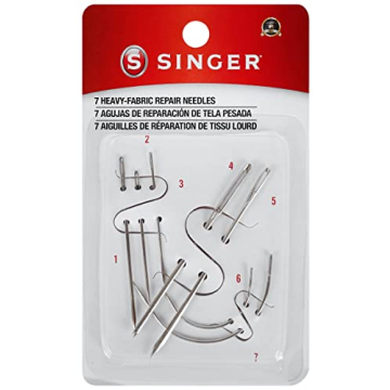 SINGER Heavy Duty Hand Needles for Tough Fabrics