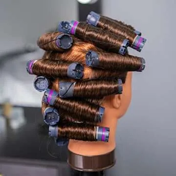 20-22" Human Hair Mannequin Head for Cosmetology Training