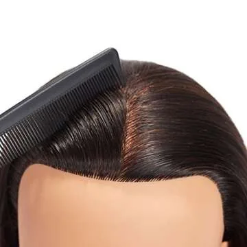 20-22" Human Hair Mannequin Head for Cosmetology Training
