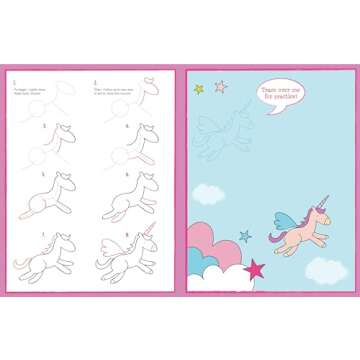 Easy Drawing Guide for Unicorns, Mermaids & More