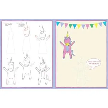 Easy Drawing Guide for Unicorns, Mermaids & More