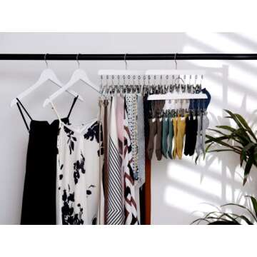 StorageWorks Hat Organizer, Hat Storage for Closet, Hat Racks for Baseball Caps, Set of 2 Cap Organi...