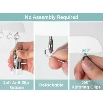 StorageWorks Hat Organizer for Baseball Caps - Set of 2