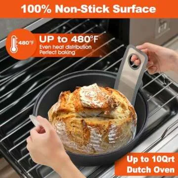 Large Silicone Bread Sling - Non-Stick & Reusable Baking Mat