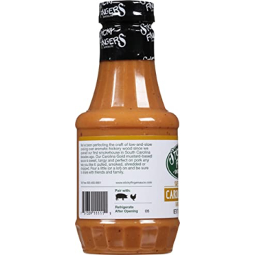 Sticky Fingers Carolina Classic BBQ Sauce - 18oz 2 Pack