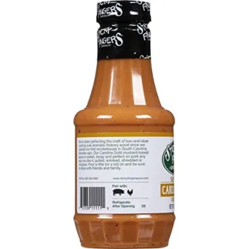 Sticky Fingers Carolina Classic BBQ Sauce - 18oz 2 Pack