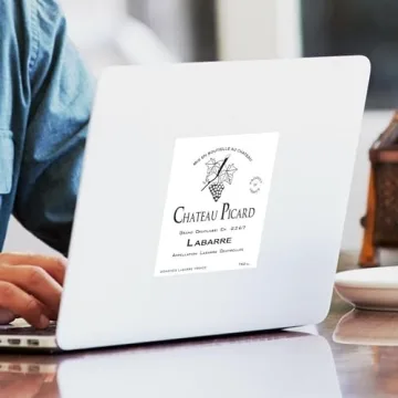 CafePress Chateau Picard Wine Label Bumper Sticker