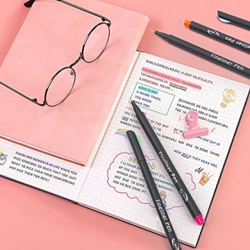 Vanstek 72 Colors Planner Pens for Journaling and Art