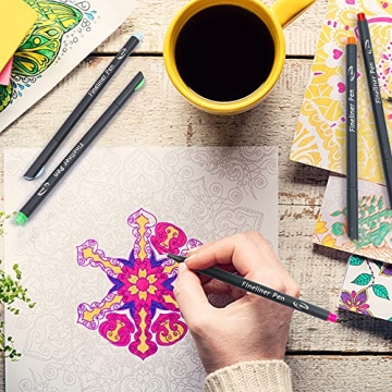 Vanstek 72 Colors Planner Pens for Journaling and Art