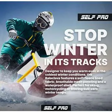 Ski Mask for Men Women Balaclava Windproof Cold Weather Full Face Masks Neck Warmer or Tactical Balaclava