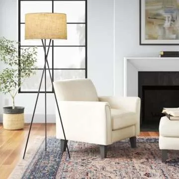 Kira Home Sadie 60" Modern Tripod LED Floor Lamp