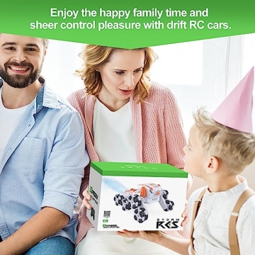 TRIPLEFINE Robot Dog RC-Car With Spraying Lights for Kids