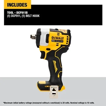 Dewalt 20V MAX Impact Wrench - Powerful Performance