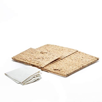 Natural Handwoven Laundry Bin for Stylish Home Storage