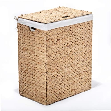 Natural Handwoven Laundry Bin for Stylish Home Storage