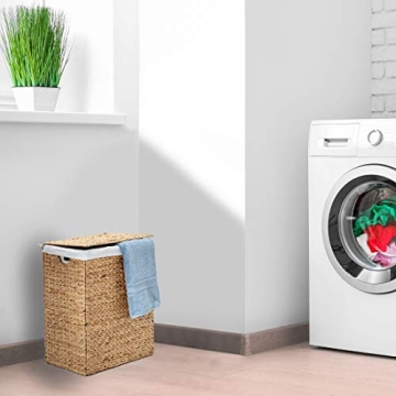 Natural Handwoven Laundry Bin for Stylish Home Storage