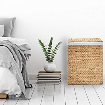 Natural Handwoven Laundry Bin for Stylish Home Storage