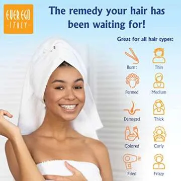 Ever Ego Garlic Shampoo for Damaged Hair Repair | 500ml Bottle