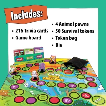 MindWare Animal Trivia Challenge Game for All Ages