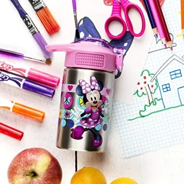 Kids Disney Minnie Mouse Stainless Steel Water Bottle