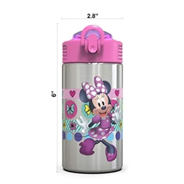 Kids Disney Minnie Mouse Stainless Steel Water Bottle