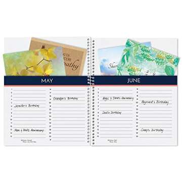 Mosaic Greeting Card Organizer Book