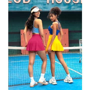 Pleated Athletic Skorts for Women - Stylish & Functional