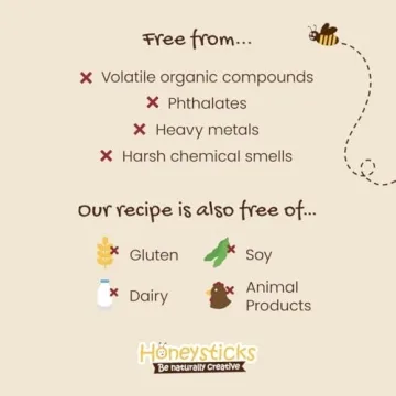 Honeysticks Non Toxic Finger Paints for Toddlers and Kids