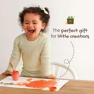 Honeysticks Non Toxic Finger Paints for Toddlers and Kids