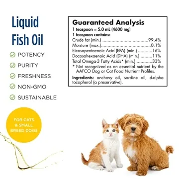 Nordic Naturals Omega-3 Pet Fish Oil for Cats & Dogs
