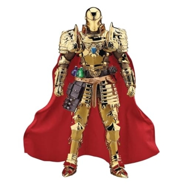 Golden Medieval Knight Iron Man Action Figure Collectible